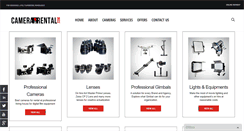 Desktop Screenshot of cameraonrental.com