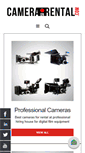 Mobile Screenshot of cameraonrental.com